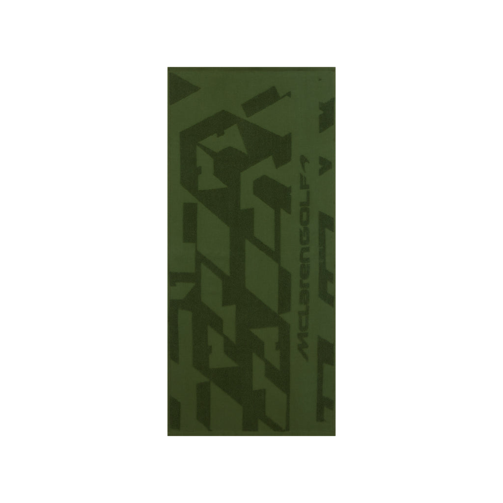 McLaren Golf Course Camo Debossed Towel