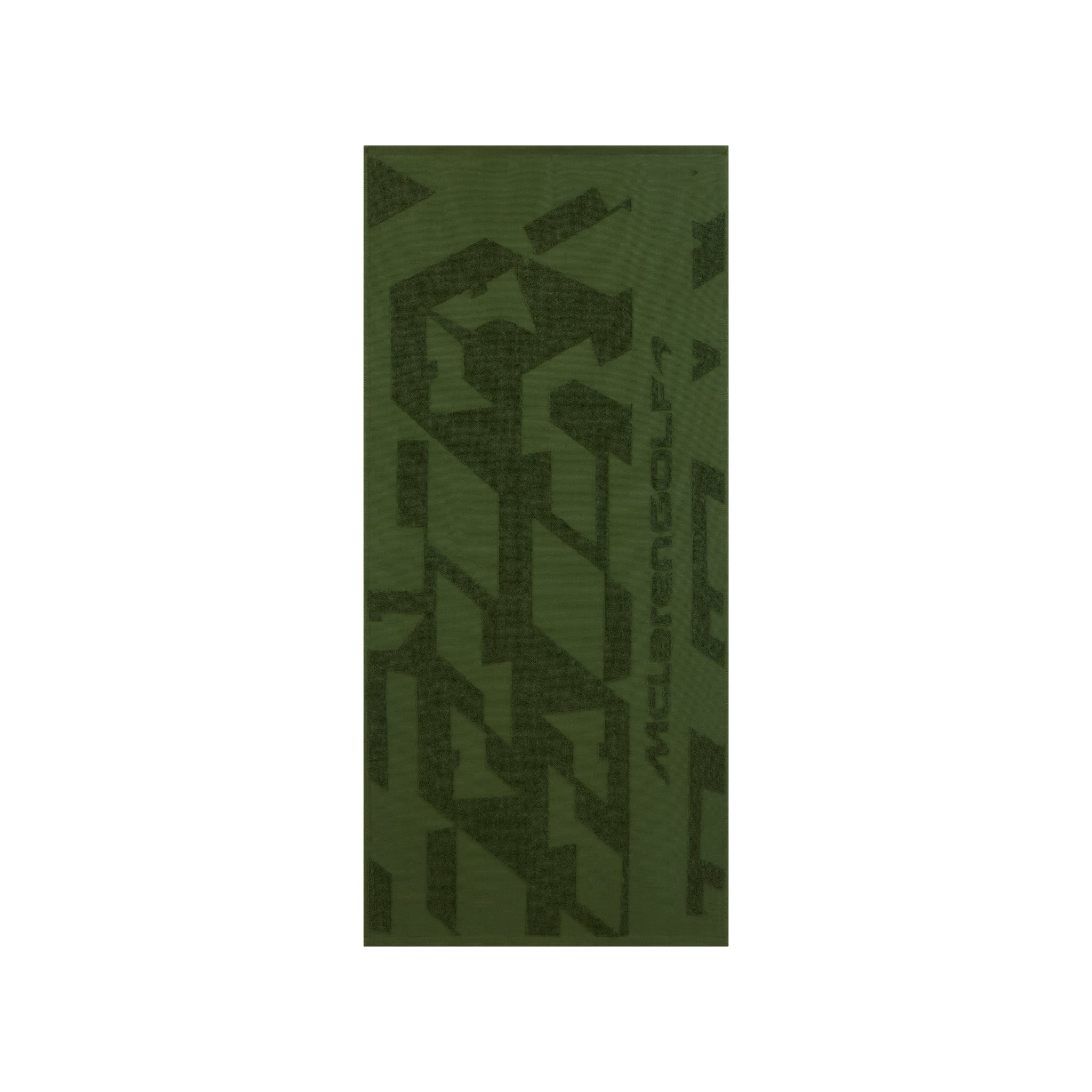 McLaren Golf Course Camo Debossed Towel