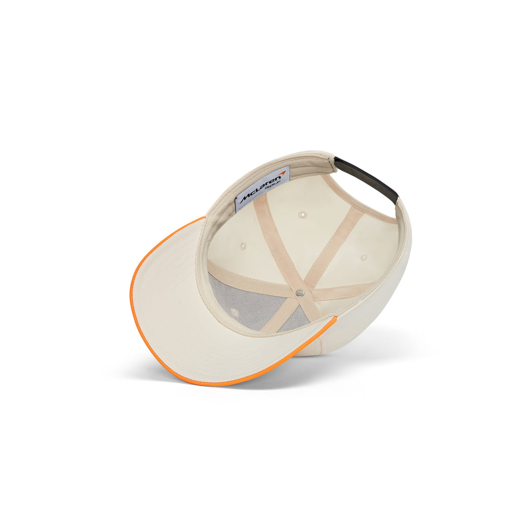 Apex Mid-Crown Performance Cap (Canvas/Papaya)