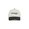 Apex Mid-Crown Performance Cap (Canvas/Black)