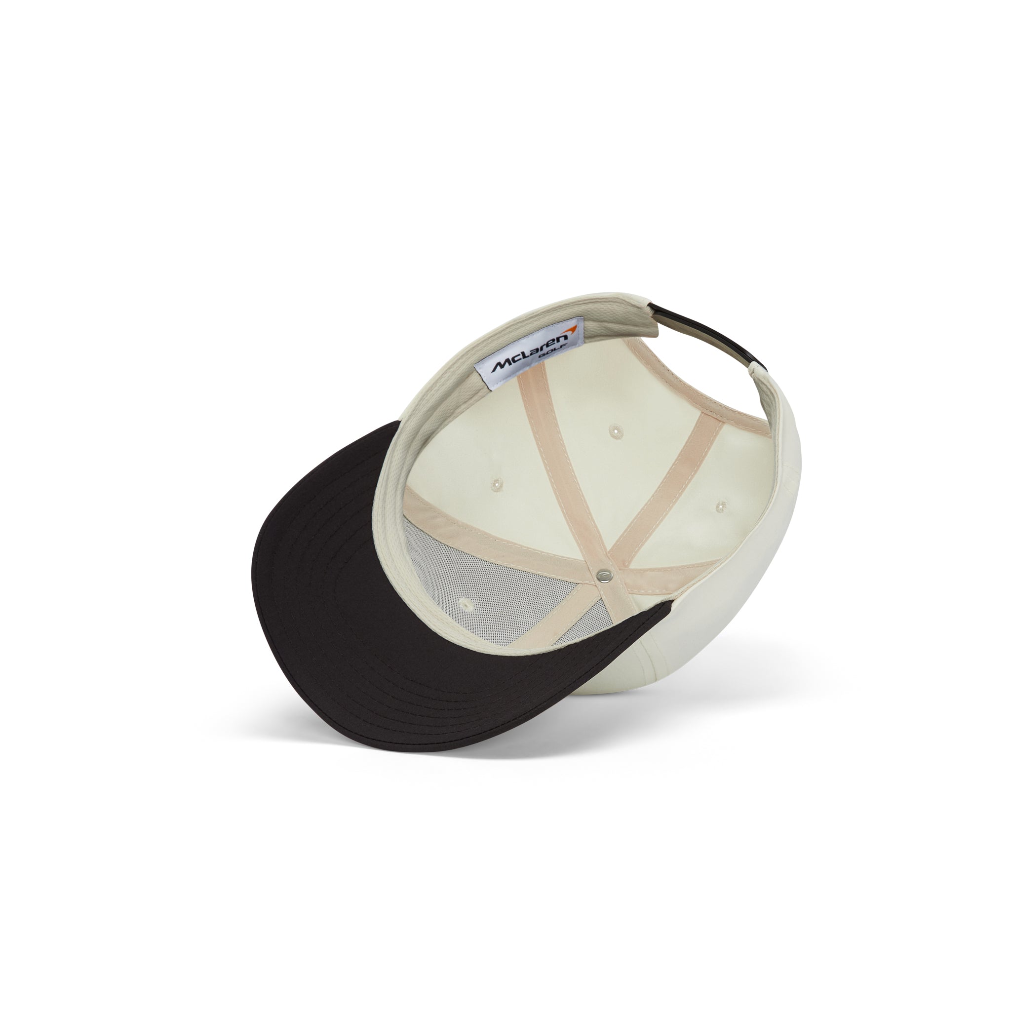 Apex Mid-Crown Performance Cap (Canvas/Black)