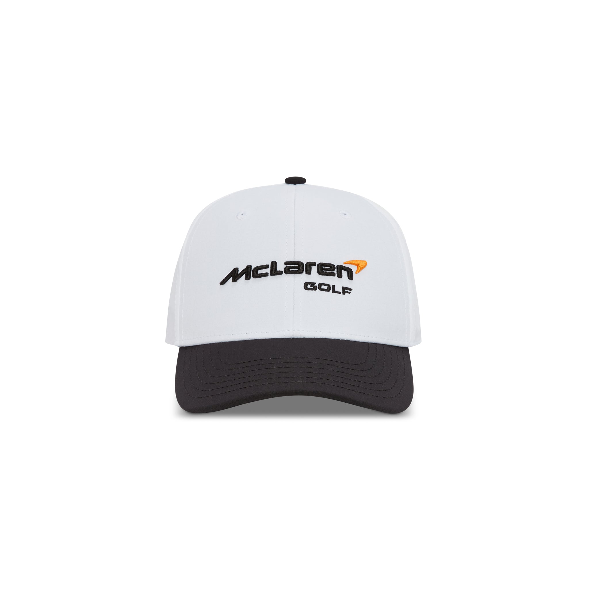 Apex Mid-Crown Performance Cap (White/Black)