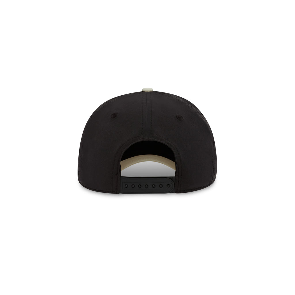 Apex Mid-Crown Performance Cap (Black/Canvas)