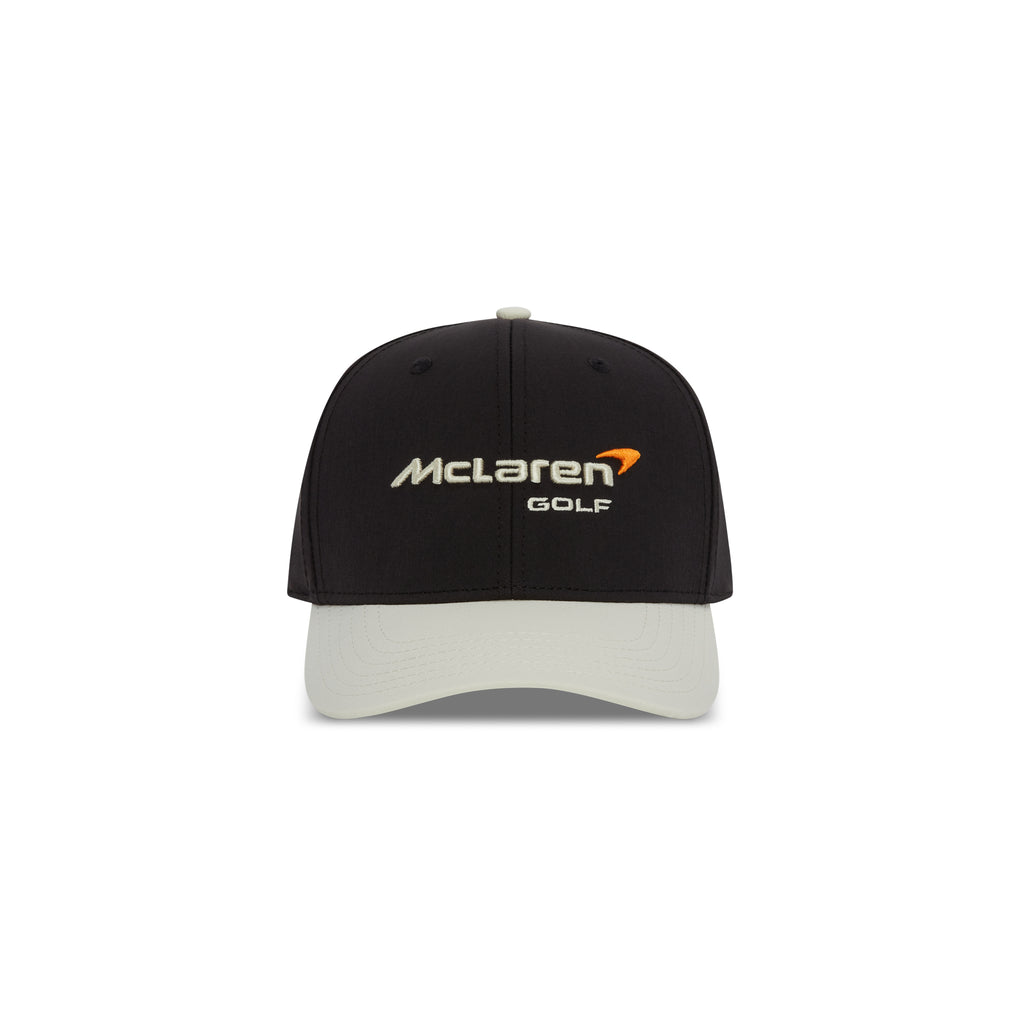 Apex Mid-Crown Performance Cap (Black/Canvas)