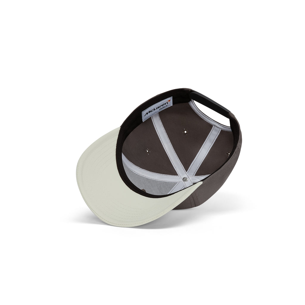 Apex Mid-Crown Performance Cap (Graphite/Canvas)