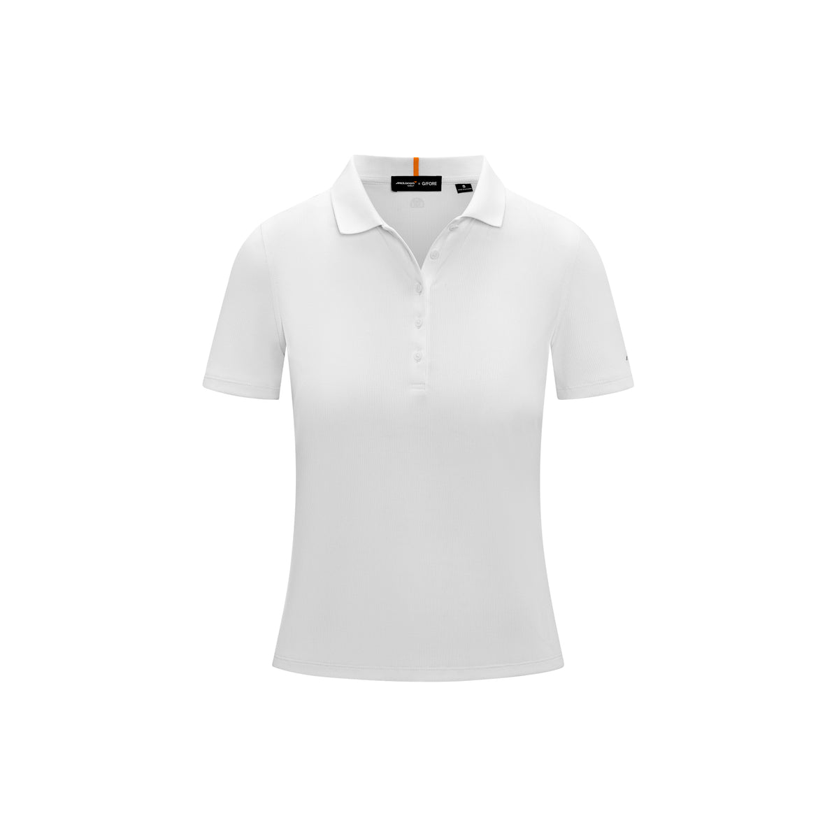 Women's McLaren Golf X G/Fore Nylon Rib Polo - White