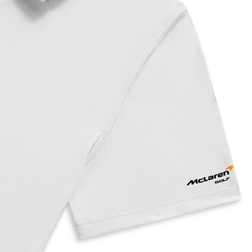 Women's McLaren Golf X G/Fore Nylon Rib Polo - White