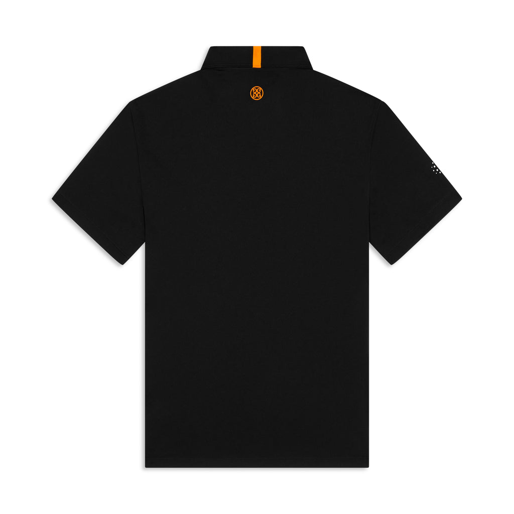 Men's McLaren Golf X G/Fore Solid Pique Polo-Black