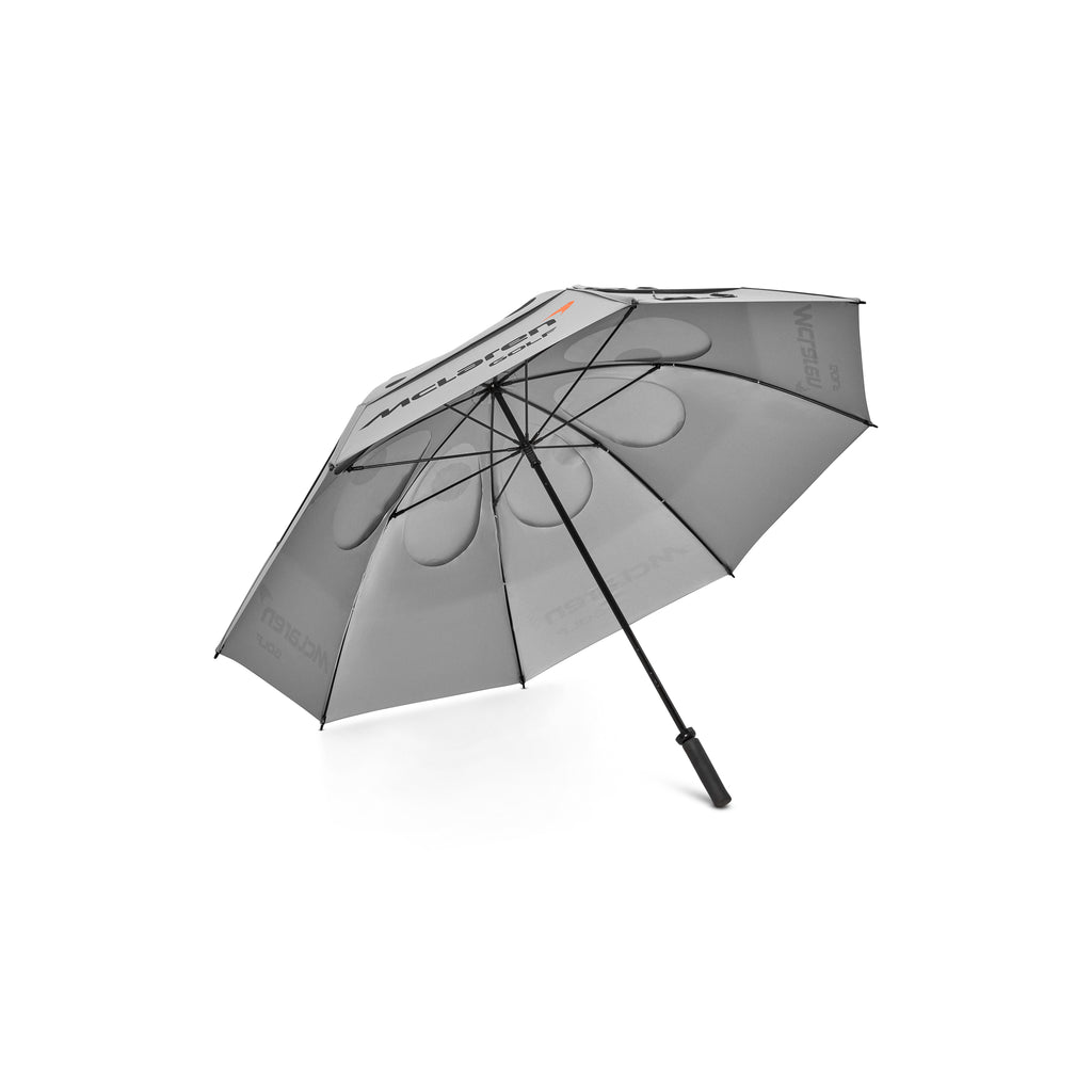 McLaren Golf Icon Logo Umbrella - Grey