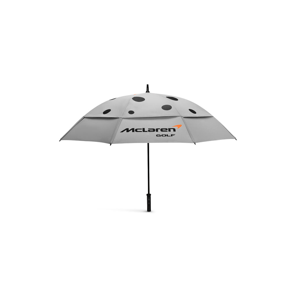 McLaren Golf Icon Logo Umbrella - Grey