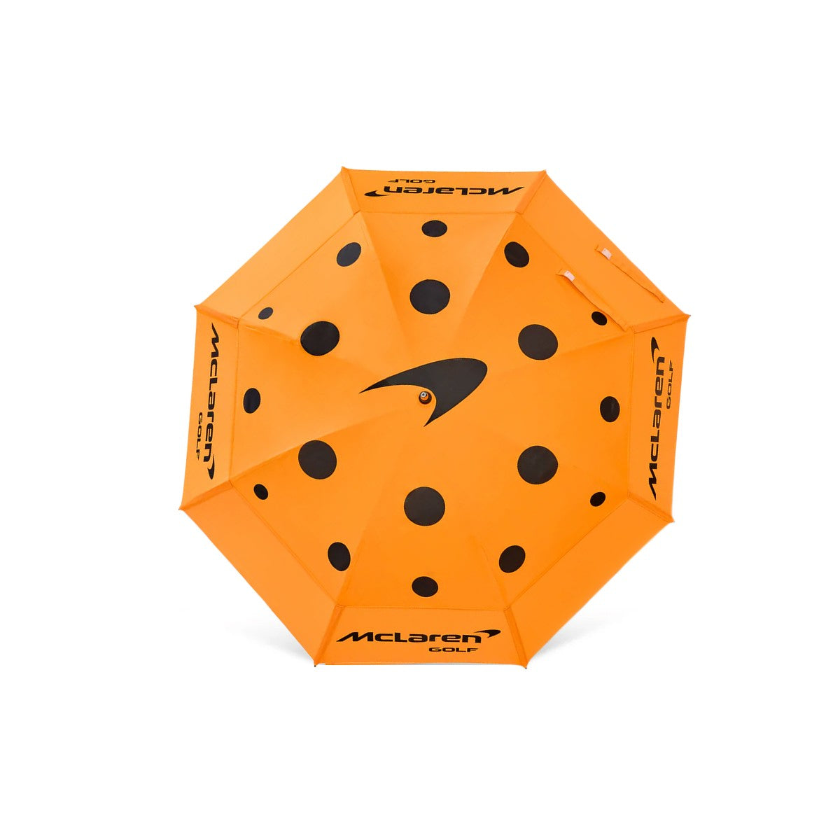 McLaren Golf Icon Logo Umbrella - Papaya