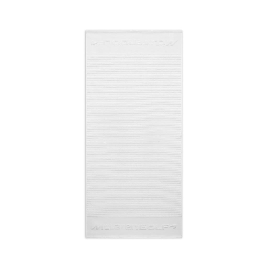 McLaren Golf Classic Embossed White Towel