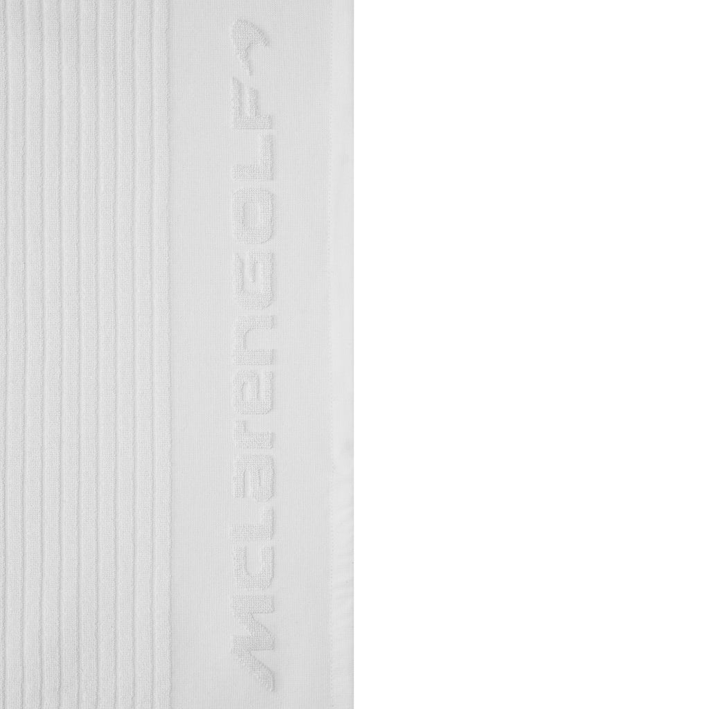 McLaren Golf Classic Embossed White Towel